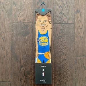 Stance NBA Stephen Curry Men’s Socks Large NWT